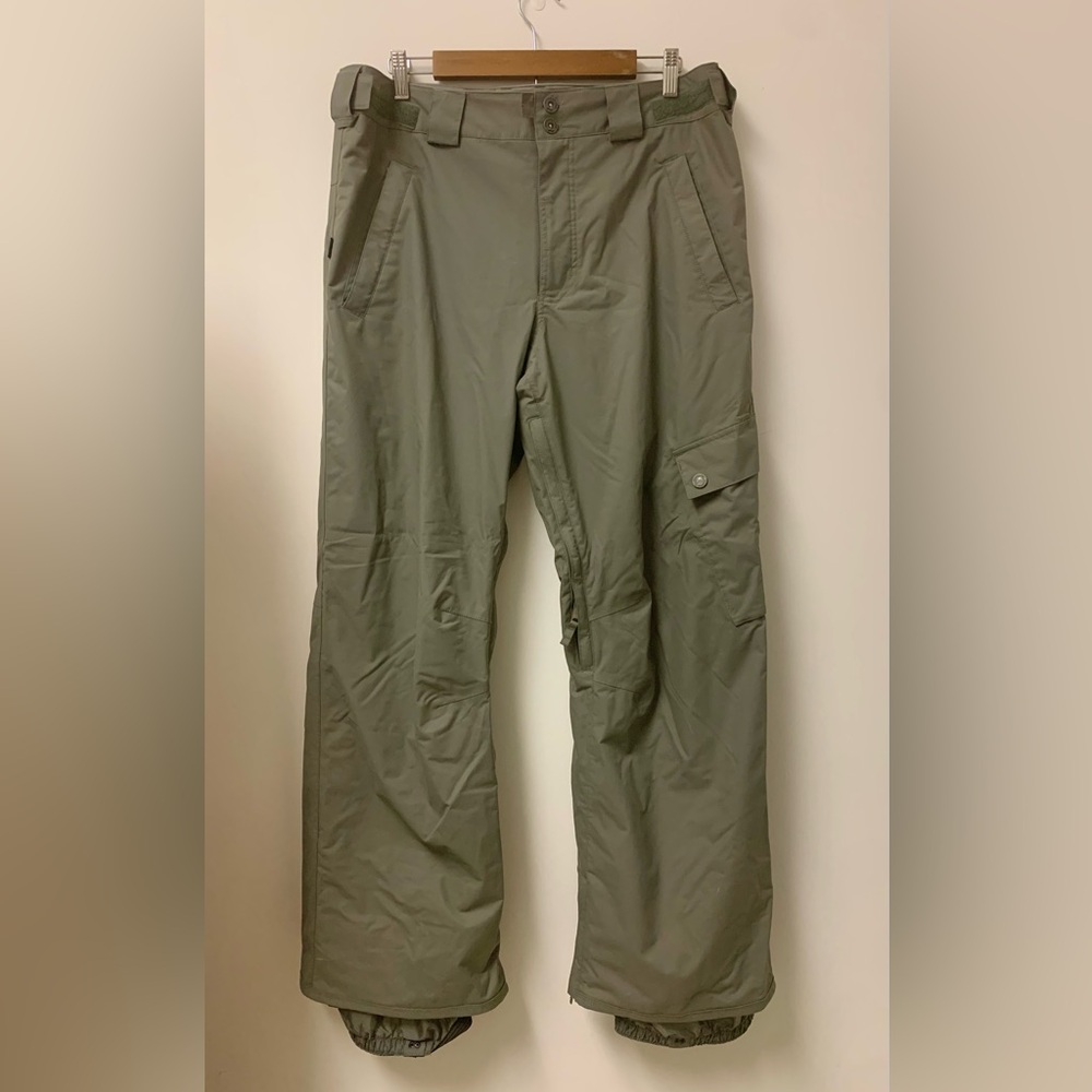 Foursquare Ski/Snowboard Pants ❄️ Olive Green, Men’s Large, Worn once